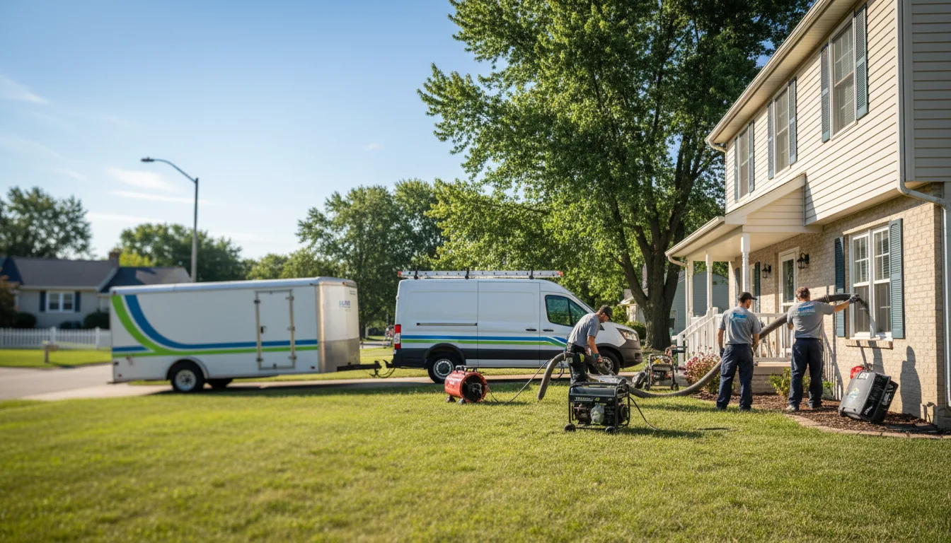 Flooded Basement Restoration And Cleanup With Repair in Montour, IA near me